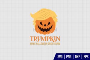 Trumpkin Make Halloween Great Again SVG