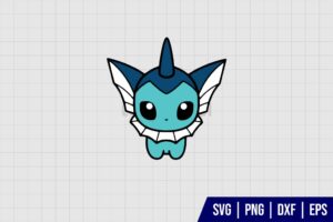 Vaporeon SVG