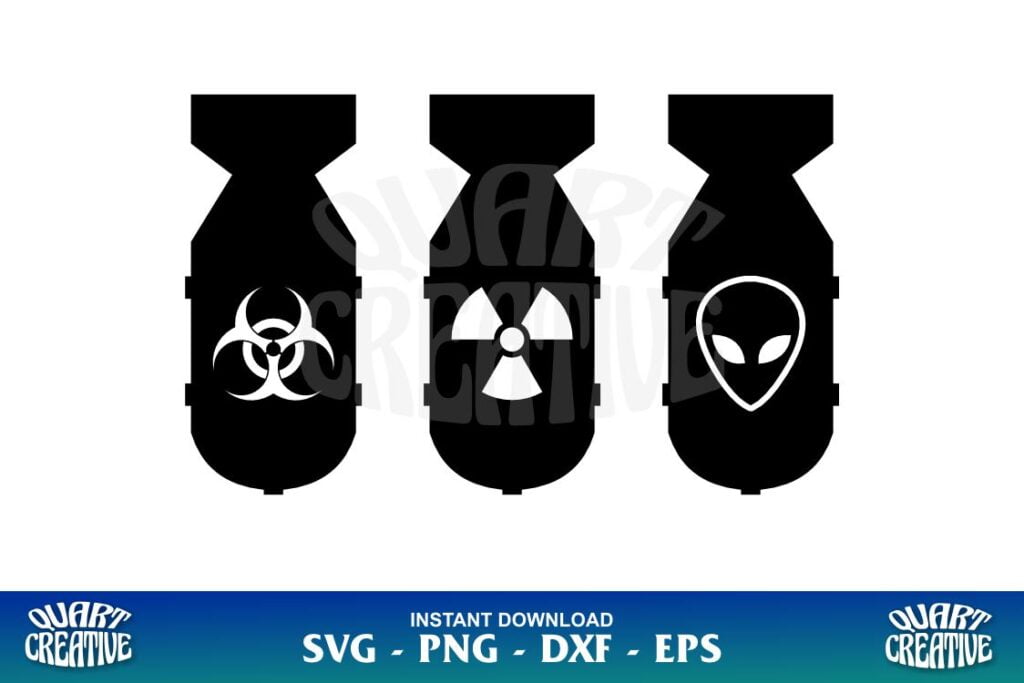 biohazard bomb svg cricut Biohazard Bomb SVG Cricut