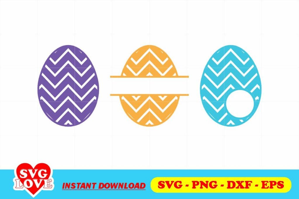 chevron easter egg svg Chevron Easter Egg SVG