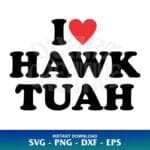 I love Hawk Tuah SVG