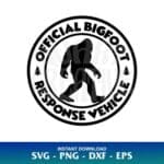 Official Bigfoot Response Vehicle SVG