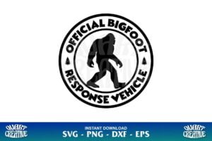 official bigfoot response vehicle svg On Sale