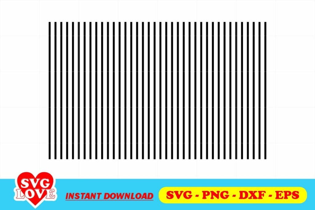 stripes pattern svg cut file