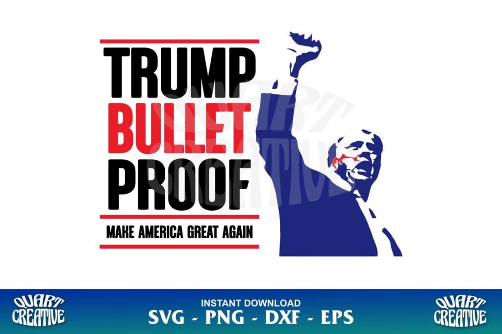 trump bullet proof svg Trump Bullet Proof SVG