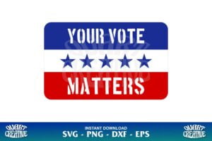 your vote matters svg