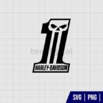 1 Harley Davidson Motorcycles SVG