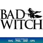Bad Witch SVG Cricut