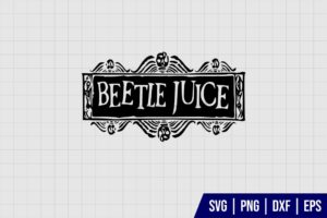 Beetlejuice Logo SVG