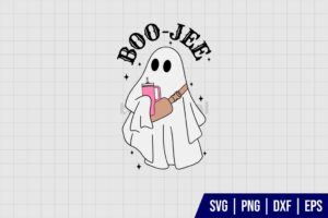 Boo Jee Ghost Halloween SVG