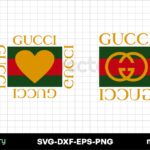 Gucci love logo svg