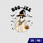 Halloween Ghost Witch Boo Jee SVG