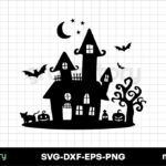 Halloween House svg