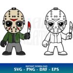 baby jason voorhees svg cricut