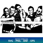 Backstreet Boys Silhouette SVG