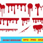 Blood Drip SVG Bundle