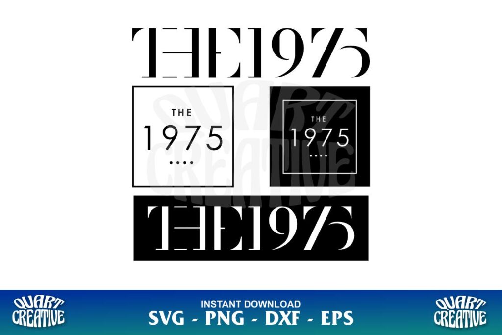 the 1975 logo svg cricut The 1975 Logo SVG Cricut