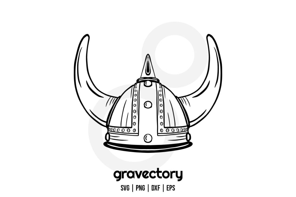 viking helmet svg cut file Viking Helmet SVG Cut File