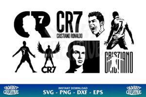 CR7 Cristiano Ronaldo SVG Bundle