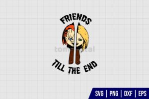 Chucky Friends Till The End SVG