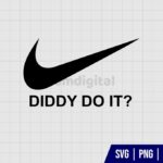 Diddy Do It Nike Logo SVG