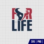 For life Houston Texans SVG