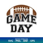 Game Day Football SVG