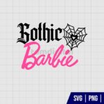 Gothic Barbie SVG