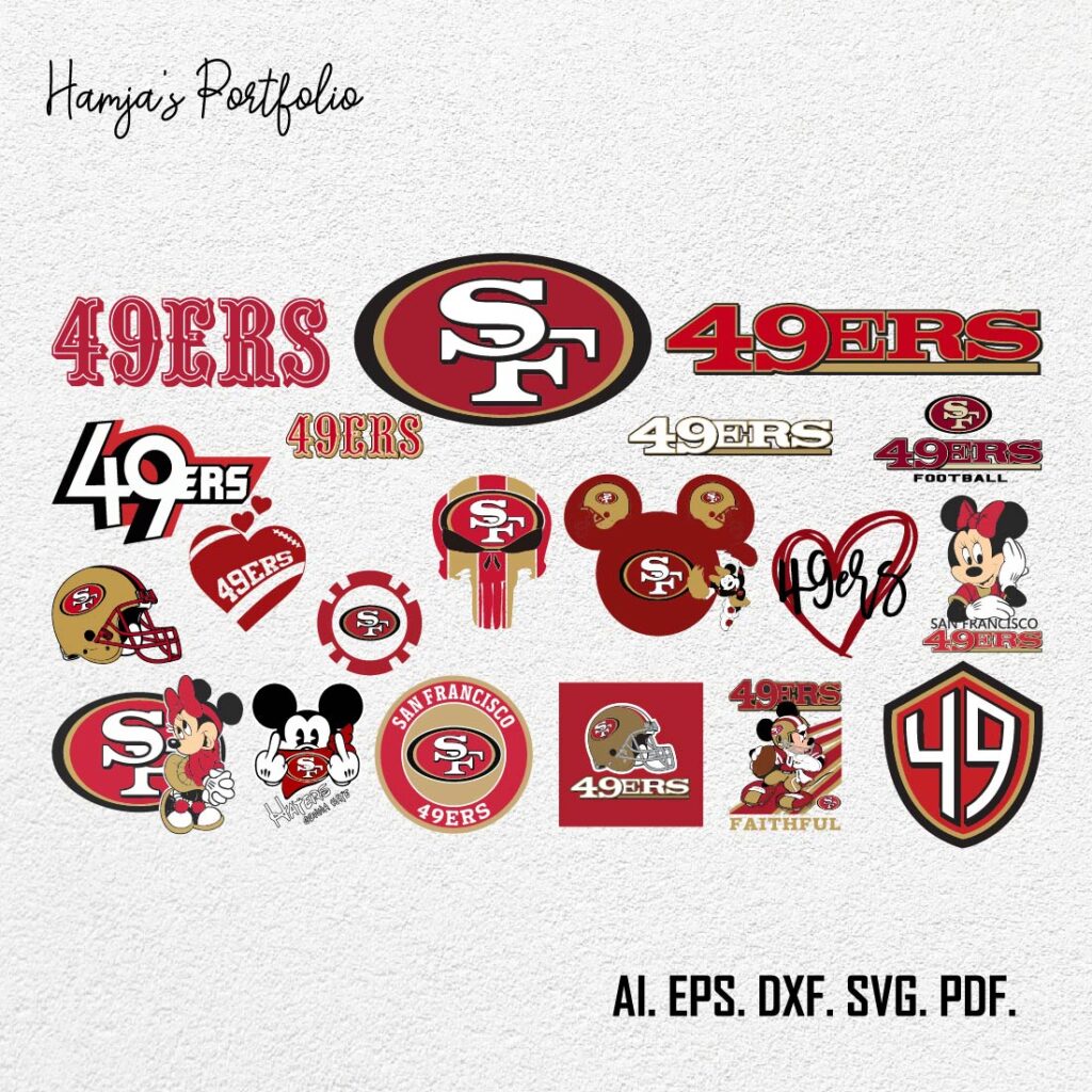 San Francisco 49Ers Logo SVG, 49Ers PNG, NFL San Francisco 49Ers Logo