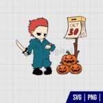 Michael Myers Halloween Pumpkin SVG