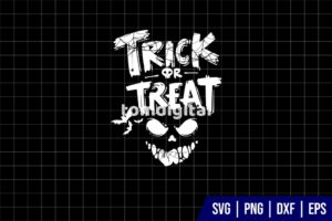 Trick or Treat Scary Halloween SVG