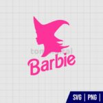 Witch Barbie Halloween SVG
