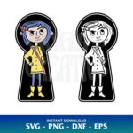 coraline key svg cricut