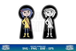 coraline key svg cricut