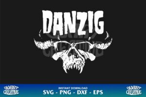 danzig logo svg cricut