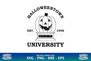 halloweentown university svg cricut