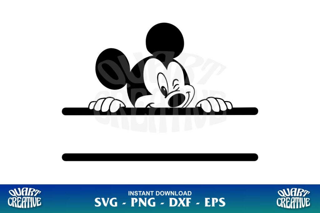 mickey monogram svg cricut Mickey Monogram SVG Cricut