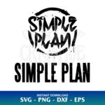 simple plan logo svg cricut