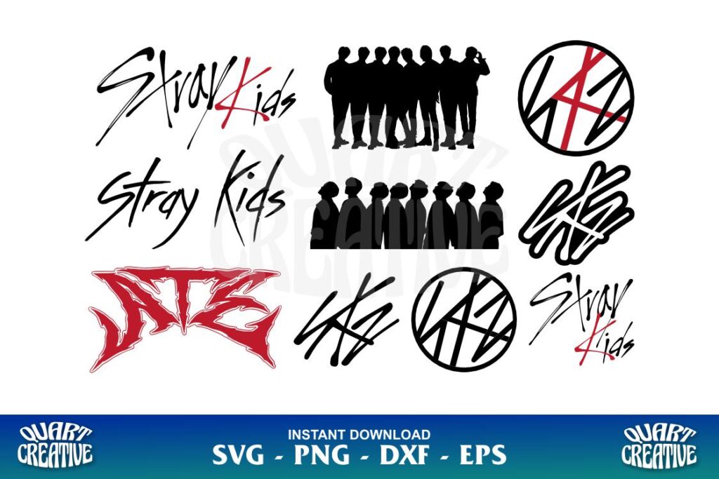 stray kids svg bundle