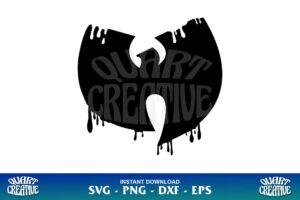 wu tang clan drip logo svg