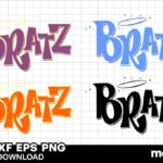 BRATZ logo SVG