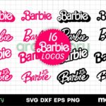 Barbie logo bundle SVG