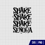 Beetlejuice Shake Senora SVG