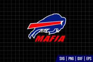 Buffalo Bills Mafia NFL Logo SVG