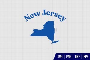 Clickhole New Jersey State Map SVG