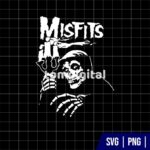 Halloween Misfits Skeleton SVG