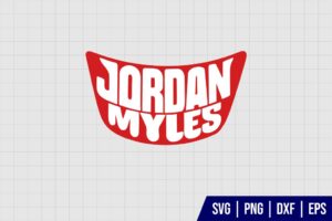 Jordan Myles American Professional Wrestler SVG