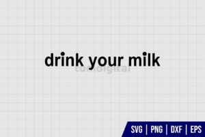 Kit Connor Drink Your Milk SVG