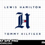 Lewis Hamilton Tommy Hilfiger SVG