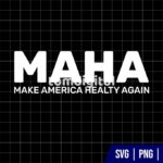 Maha Make America Healthy Again SVG
